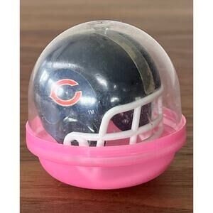 Vintage NFL Mini Gumball Vending Machine Chicago Bears Football Plastic Helmet